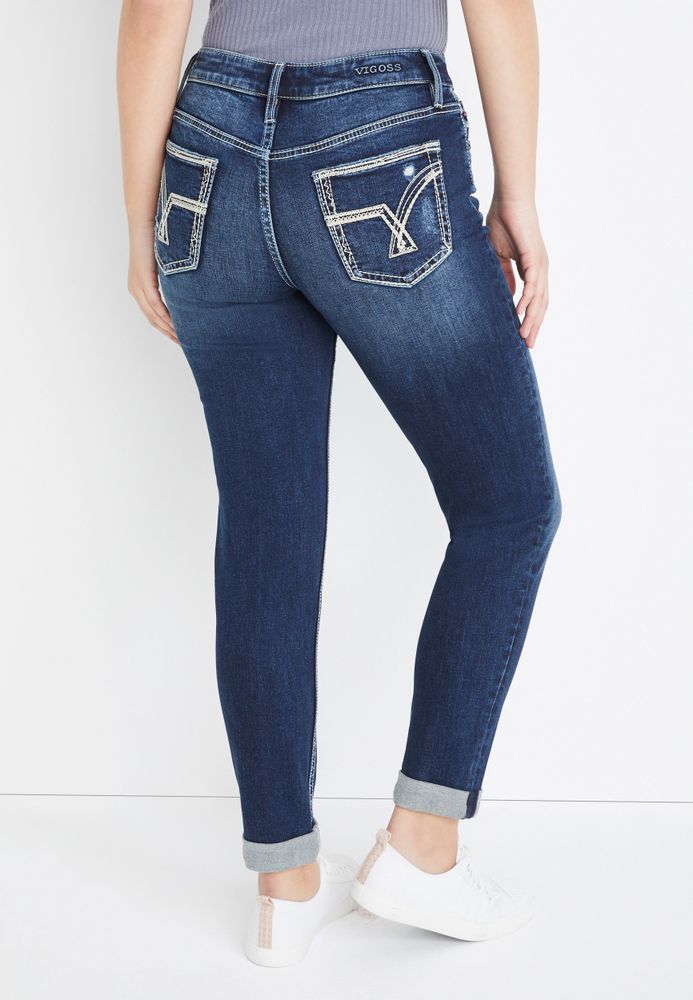 Plus Size Vigoss® Heritage Mid Rise Bootcut Jean