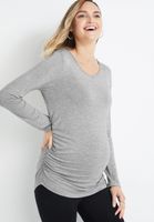 24/7 Flawless Scoop Neck Maternity Tee