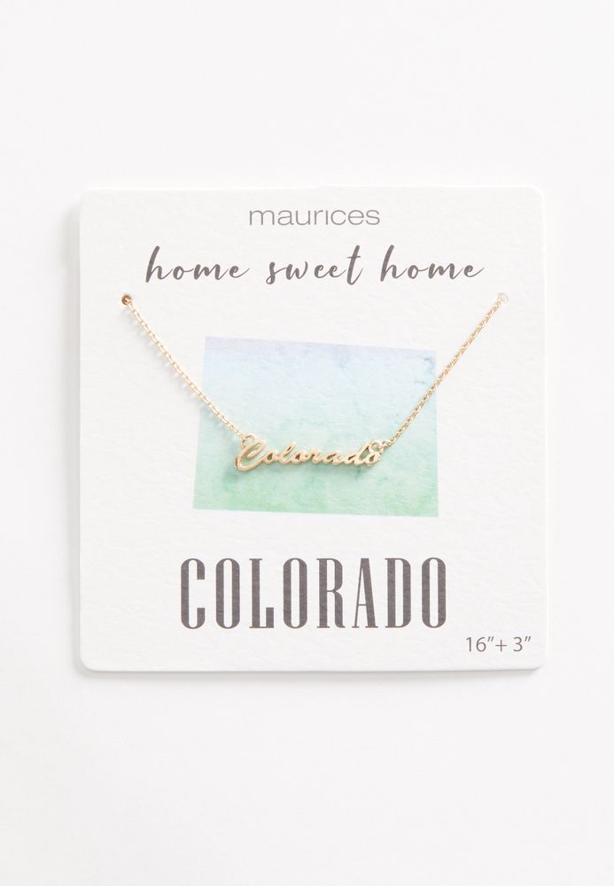 Dainty Gold Colorado Necklace