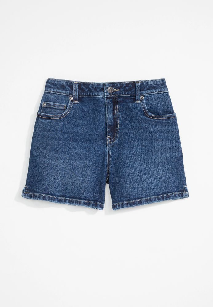 Girls Mid Rise 4in Shorts