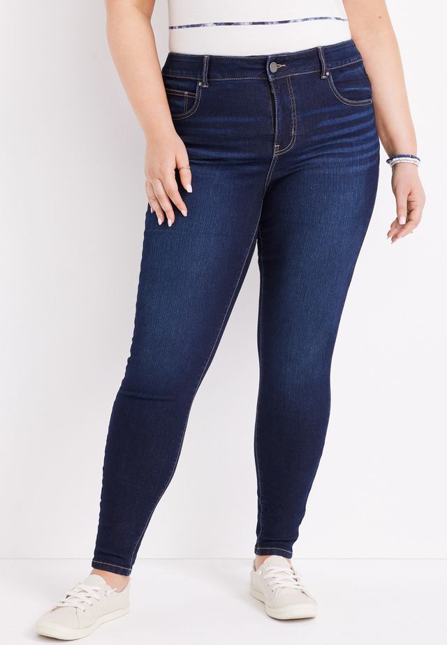 m jeans by maurices™ Everflex™ Super Skinny Mid Rise Ankle Jean