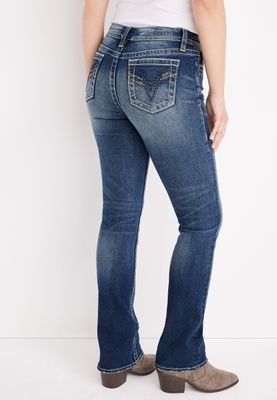 Plus Size Vigoss® Heritage Mid Rise Bootcut Jean