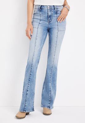 m jeans by maurices™ Cool Comfort Flare High Rise Seamed Jean
