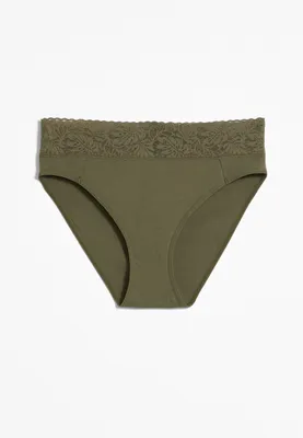 Simply Comfy Hi Cut Cotton Hipster Panty