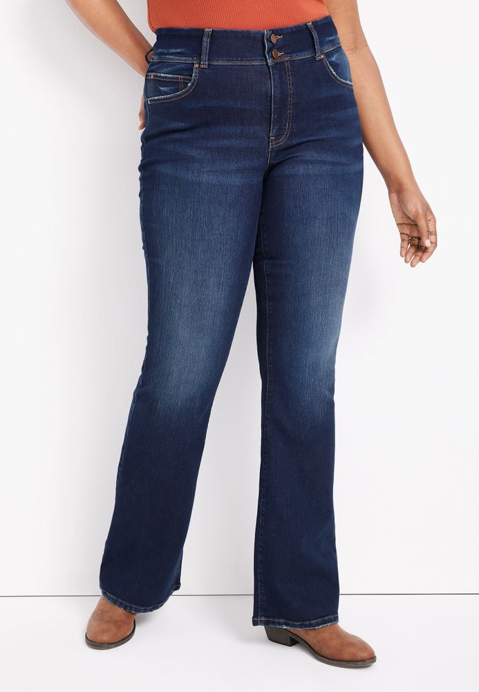 Plus m jeans by maurices™ Everflex™ Flare Mid Rise Jean