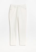 Girls White High Rise Skinny Jeans