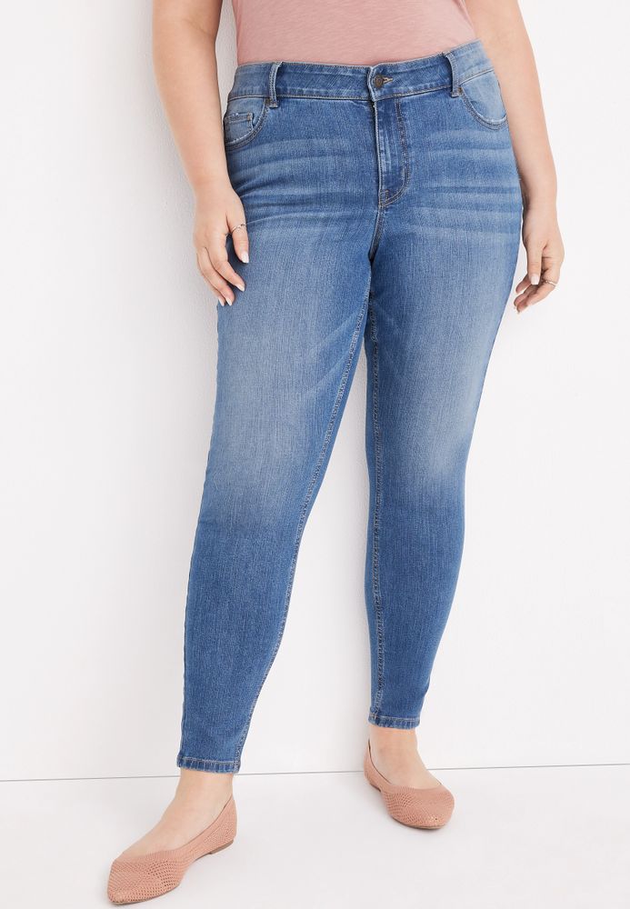 Plus m jeans by maurices™ Classic Skinny Mid Fit Rise Jean