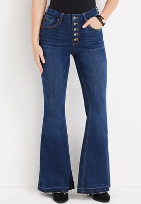 KanCan™ Flare High Rise Button Fly Jean