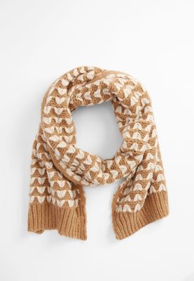 Hearts Oblong Scarf