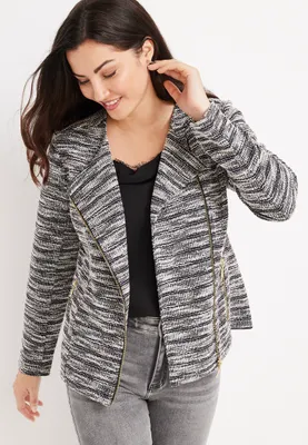 Lurex Tweed Jacket