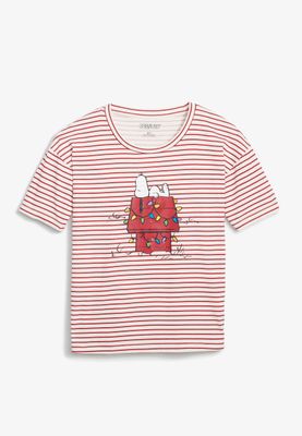 Girls Holiday Snoopy Graphic Tee