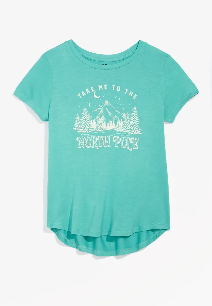 Girls Take Me To The North Pole Graphic Tee