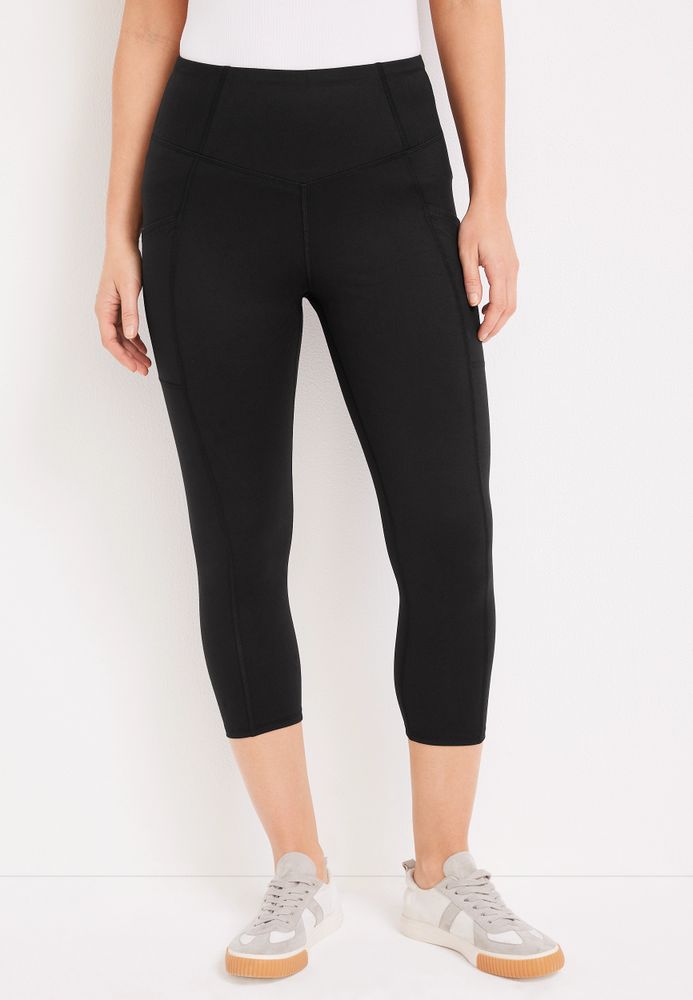Maurices Black Super High Rise Luxe Crossover Legging