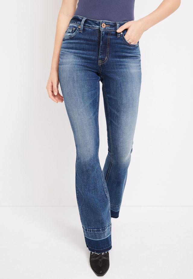 edgely™ Super Skinny High Rise Button Fly Jean