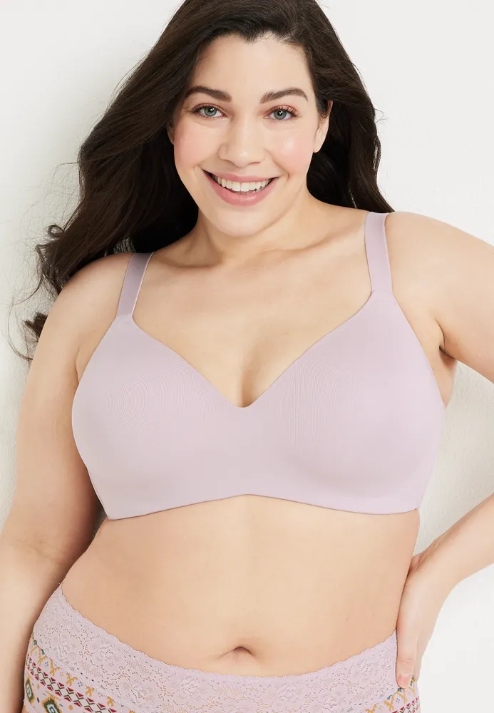Smoothing Lace Wing Non-Wired Full Cup Bra A-E