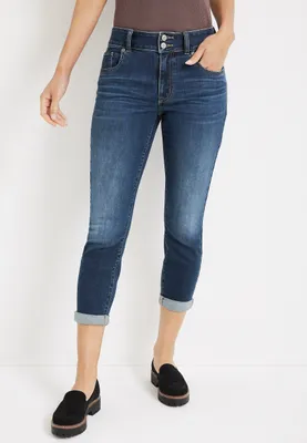 m jeans by maurices™ Cool Comfort High Rise Cropped Jean
