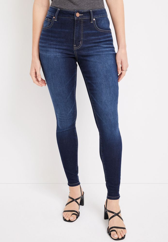 m jeans by maurices™ Everflex™ Super Skinny Curvy High Rise Jean