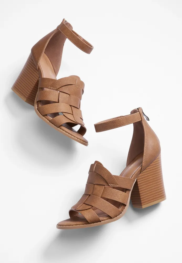 Brandy Block Heel