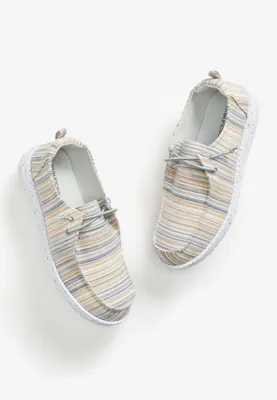 Sienna Striped Slip On Sneaker