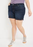 Plus Size m jeans by maurices™ Classic Mid Rise 6in Short