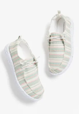 Sienna Striped Slip On Sneaker