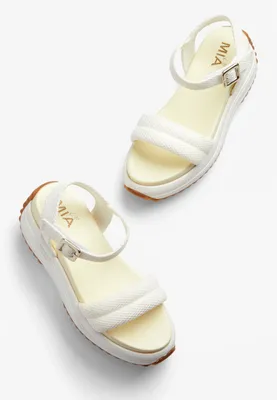 Girls Mia™ White Platform Sneaker Sandal