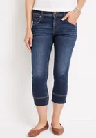 m jeans by maurices™ Mid Rise Wide Hem Cropped Jean