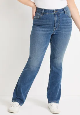m jeans by maurices™ Classic Slim Boot Mid Fit Rise Jean