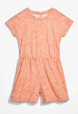 Girls Smocked Waist Romper