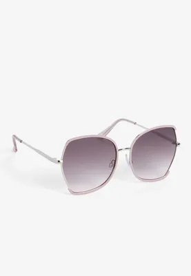 Pink Oversized Sunglasses