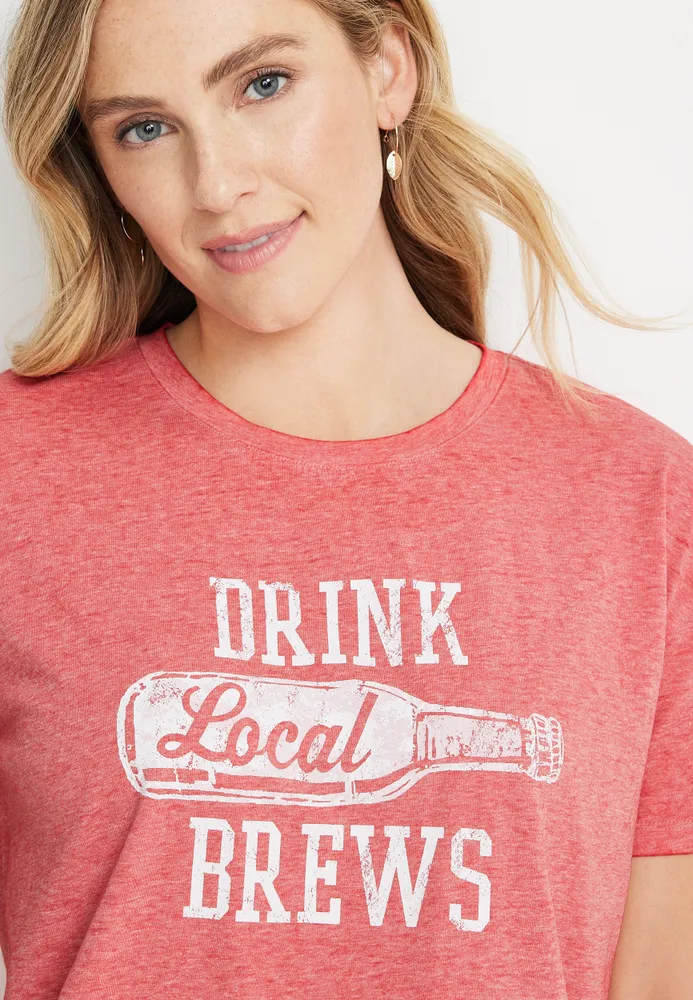 Drink Local Brews Graphic Tee
