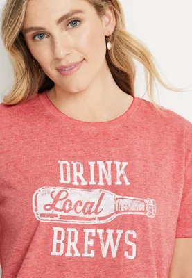 Drink Local Brews Graphic Tee
