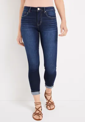 m jeans by maurices™ Everflex™ Super Skinny High Rise Cuffed Ankle Jean