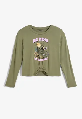 Girls Be Kind To All Kinds Graphic Tee