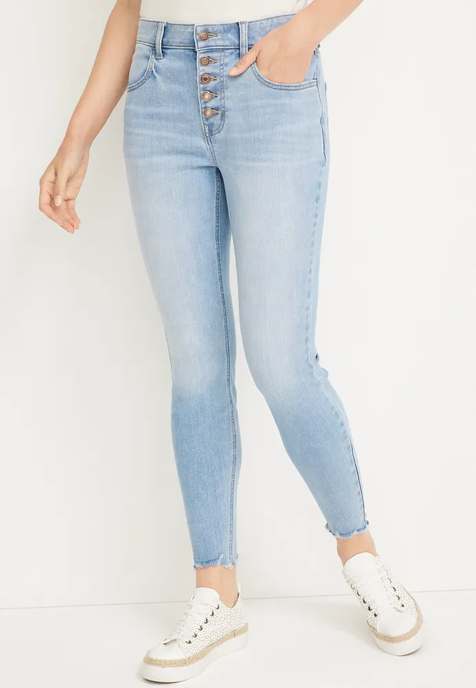 m jeans by maurices™ Cool Comfort High Rise Super Skinny Jean