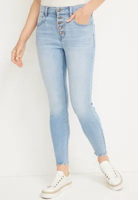 m jeans by maurices™ Cool Comfort High Rise Super Skinny Jean