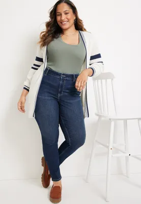 Plus Size m jeans by maurices™ Classic Skinny Curvy High Rise Jean
