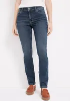 m jeans by maurices™ Classic Straight Curvy High Rise Jean