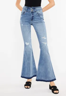 KanCan™ Flare High Rise Double Button Jean