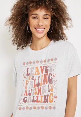 Autumn Is Calling Graphic Tee