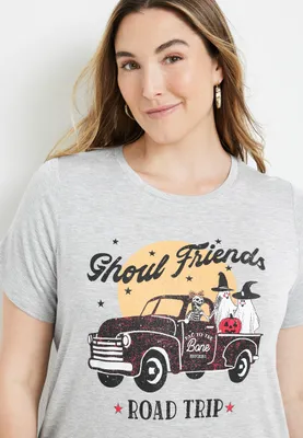 Plus Ghoul Friends Graphic Tee