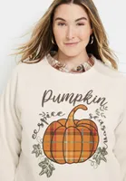 Plus Pumpkin Spice Season Sweatshirt