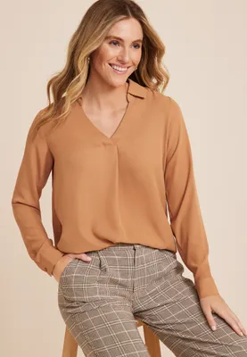 Atwood Pleated Blouse