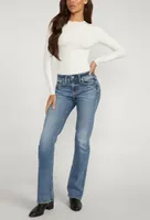 Silver Jeans Co.® Suki Bootcut Curvy Mid Rise Jean