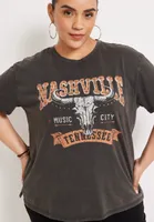 Plus Nashville Studded Graphic Tee