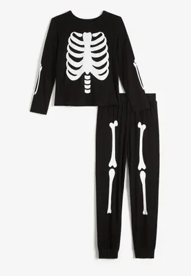 Youth Skeleton Family Pajamas