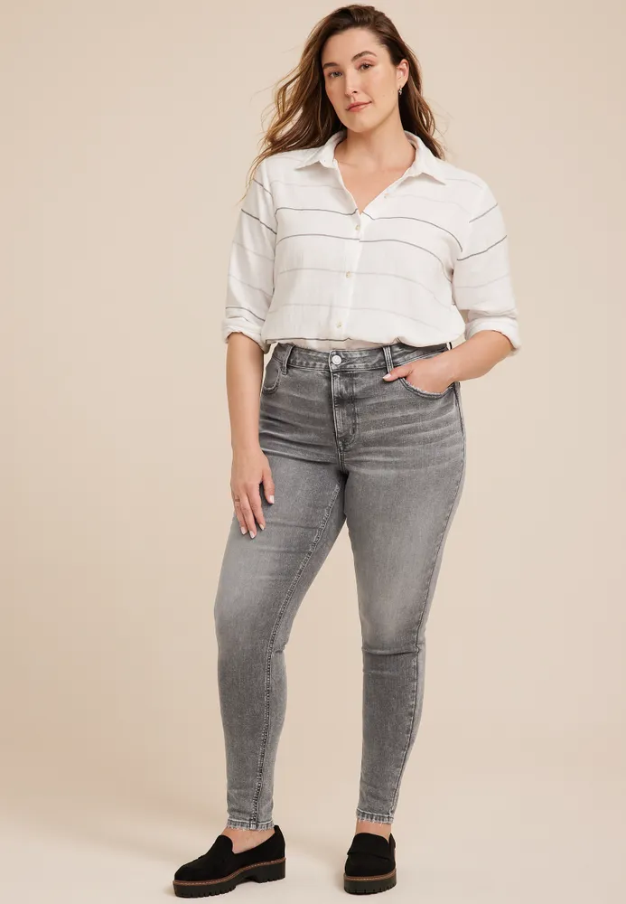 Plus Size m jeans by maurices™ Mid Rise Jegging