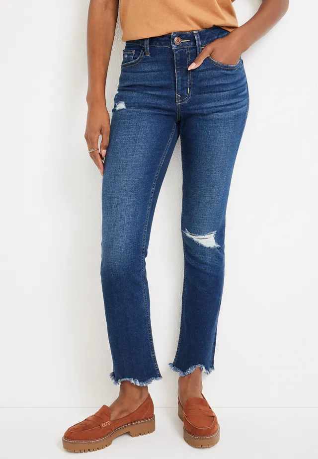 m jeans by maurices™ Everflex™ High Rise Seamed Waist Cropped Jean