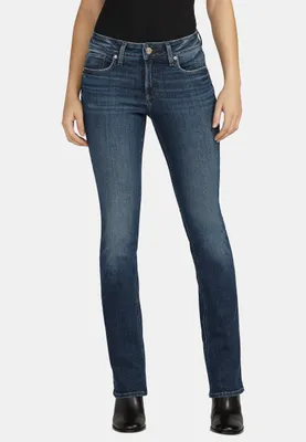 Silver Jeans Co.® Elyse Curvy Mid Rise Slim Boot Jean
