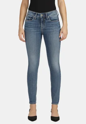 Silver Jeans Co.® Suki Curvy Mid Rise Skinny Jean
